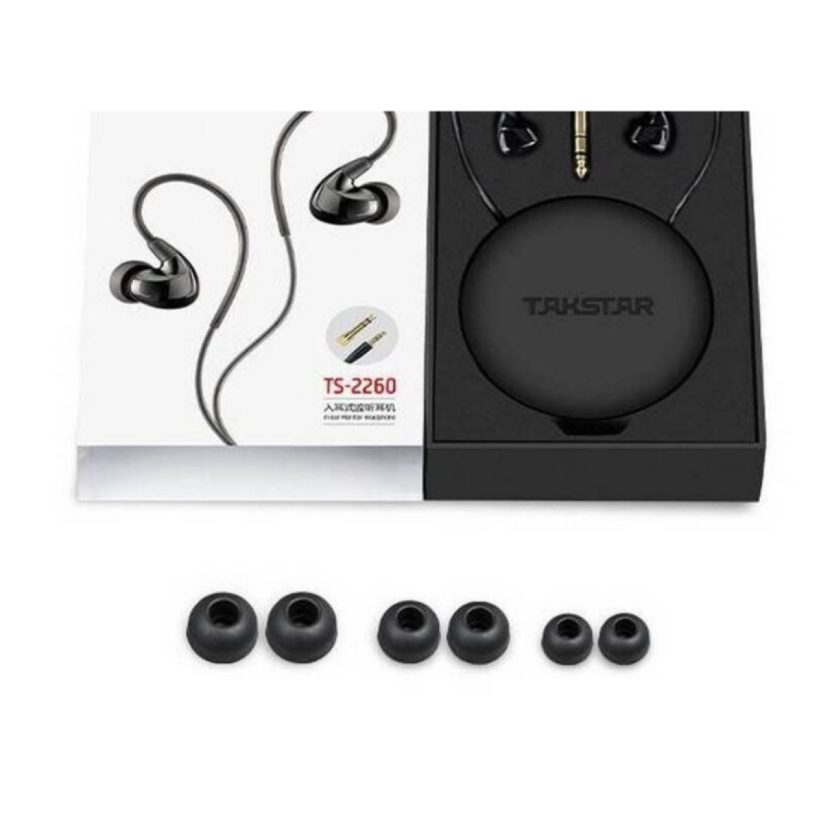 Навушники Takstar TS-2260 In-ear Monitor Headphone, чорні