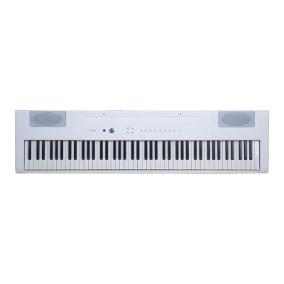 Цифровое пианино Artesia PA88H (White) + педаль сустейн + стойка