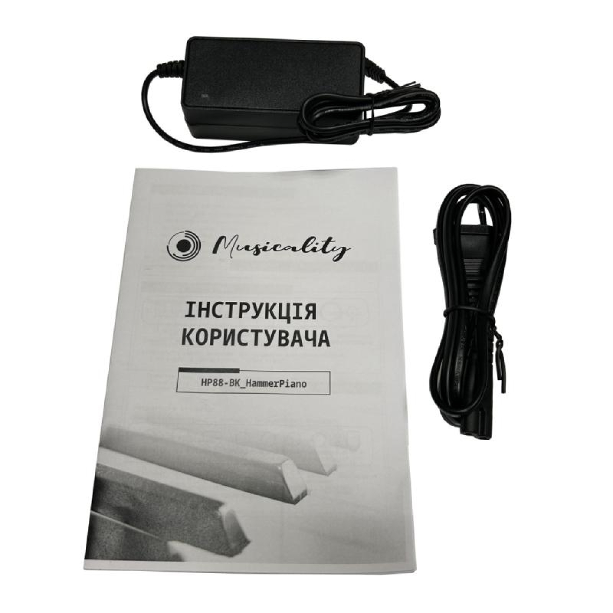 Цифрове піаніно (в комплекті з чохлом) Musicality HP88-WH _HammerPiano