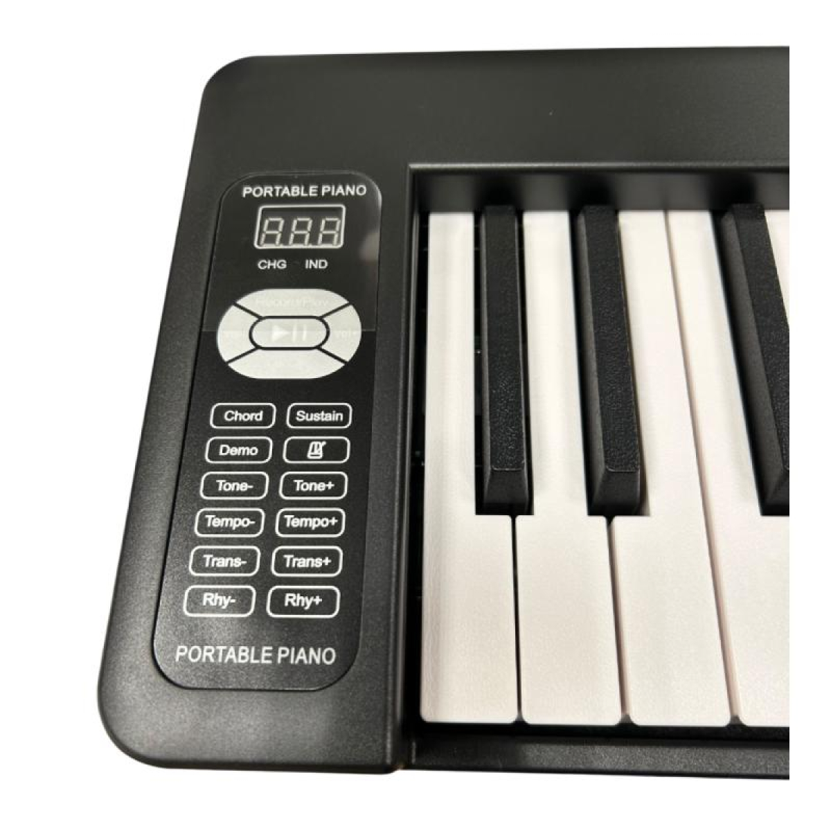 Складане цифрове піаніно (в комплекті з чохлом) Musicality PP61-BK _PortablePiano
