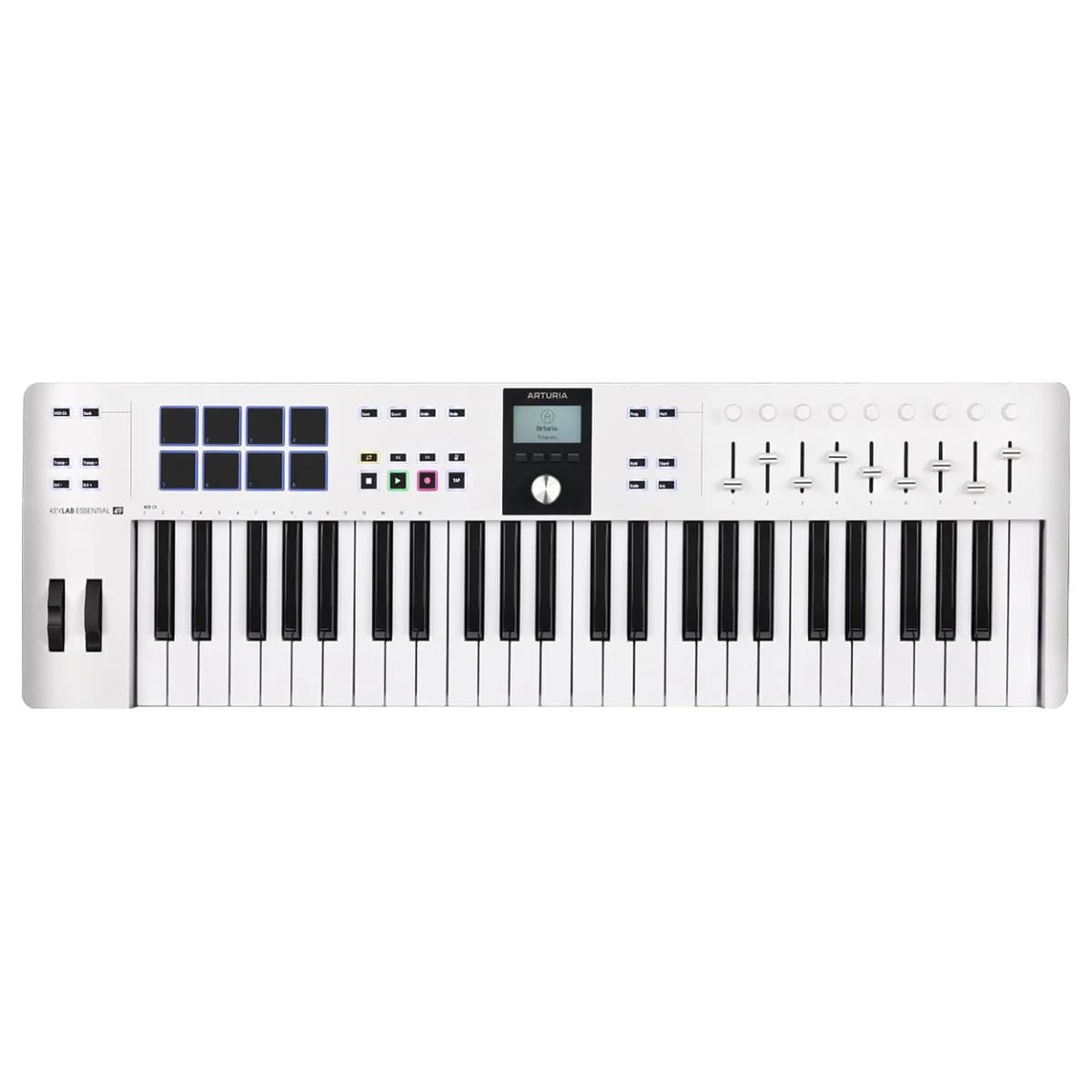 MIDI-клавіатура Arturia KeyLab Essential 49 mk3 (White) + Arturia Pigments