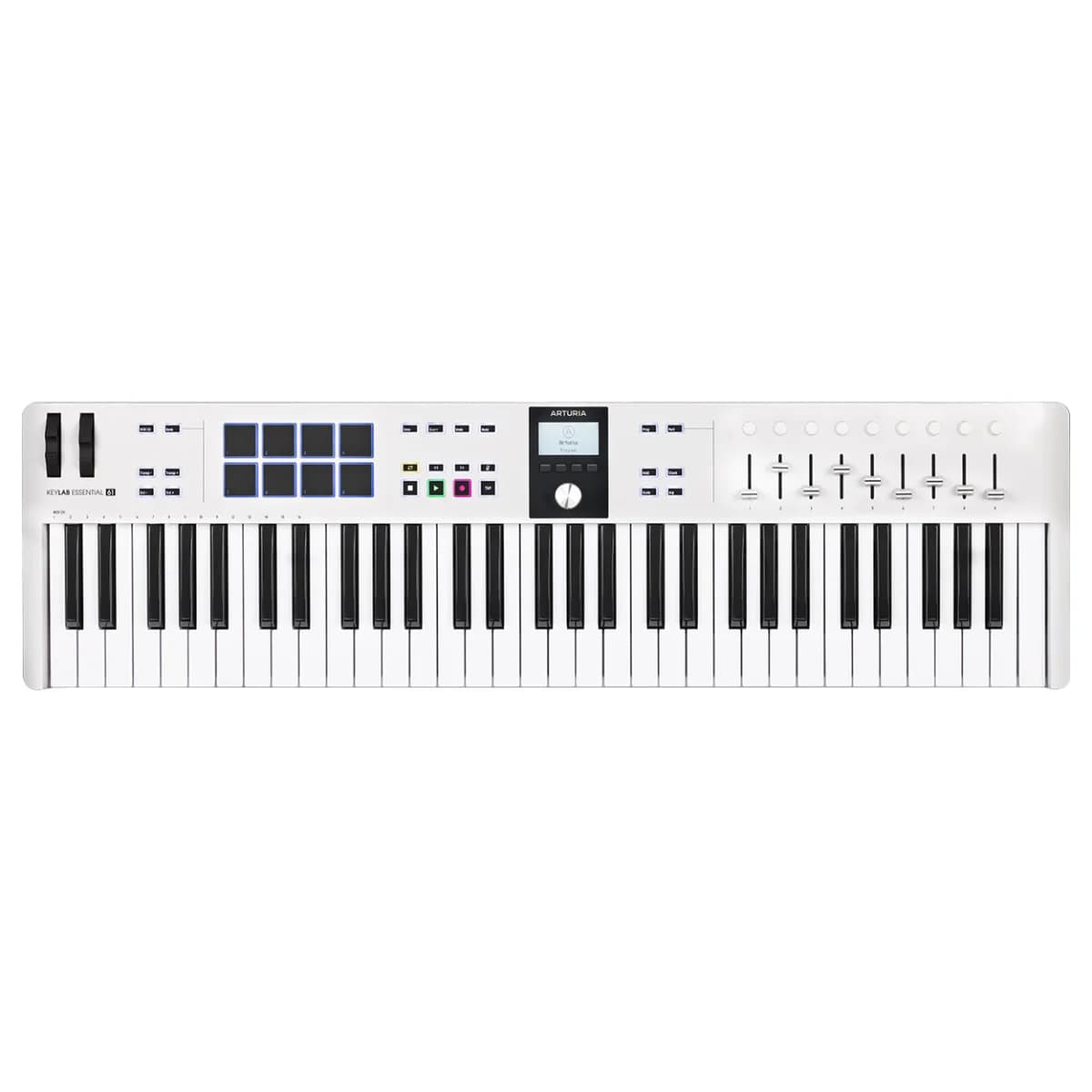 MIDI-клавіатура Arturia KeyLab Essential 61 mk3 (White) + Arturia Pigments