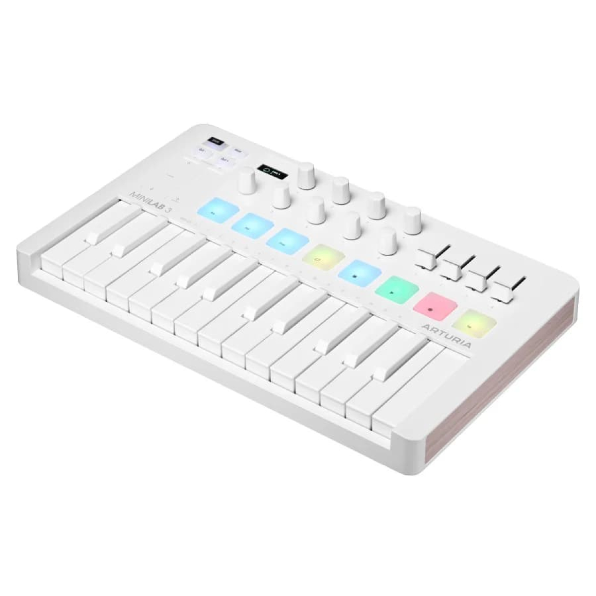 MIDI-клавіатура Arturia MiniLab 3 Alpine White Special Edition