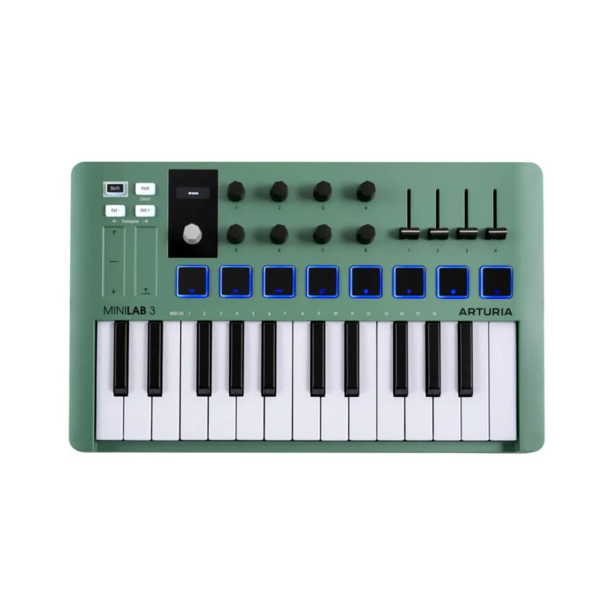 MIDI-клавіатура Arturia MiniLab 3 Mint Edition + Arturia Analog Lab V