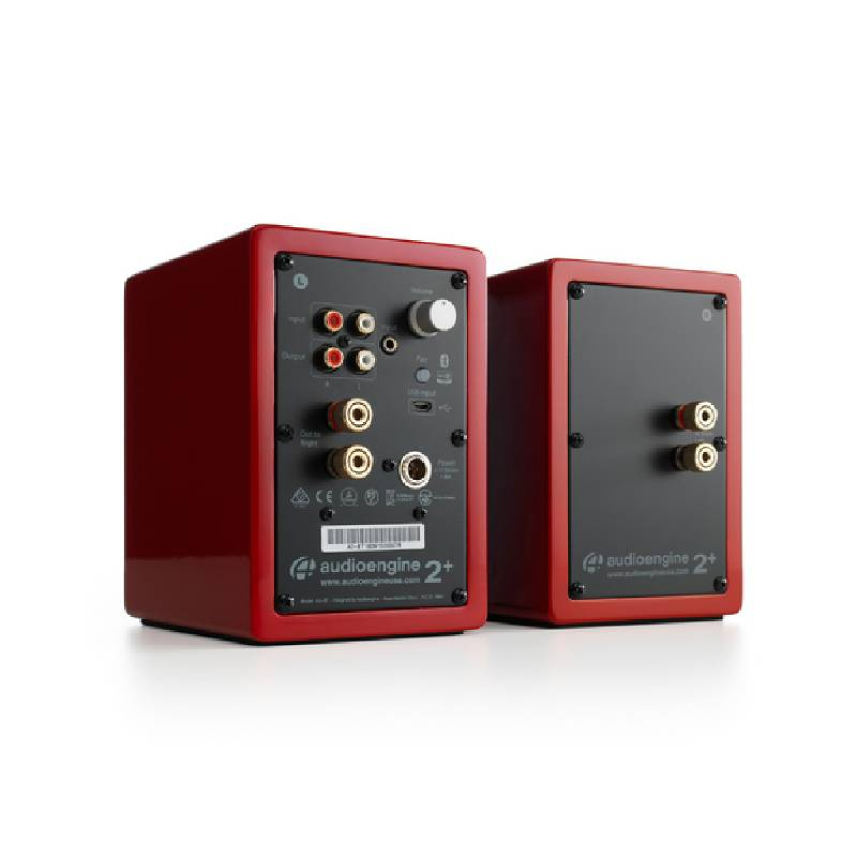 Студийные мониторы Audioengine A2+BT Red