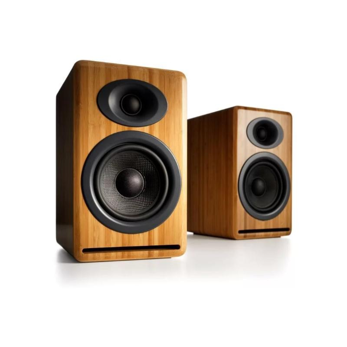 Пасивна полична акустична система AudioEngine P4 Natural Bamboo