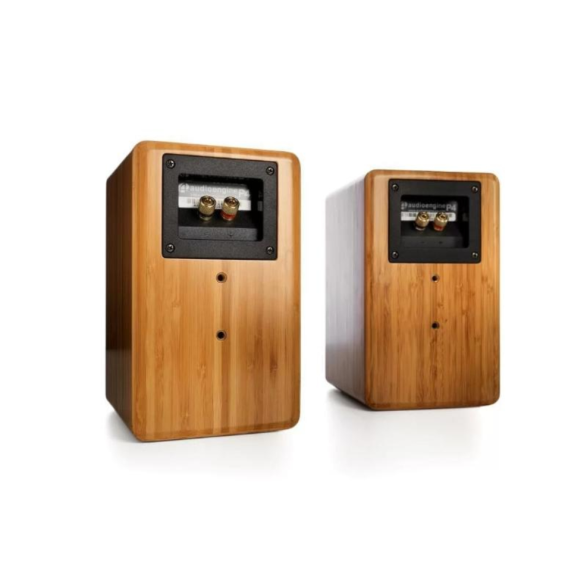 Пасивна полична акустична система AudioEngine P4 Natural Bamboo