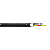 Кабель DMX Cordial CDP 1 Black 500, бухта, 500м