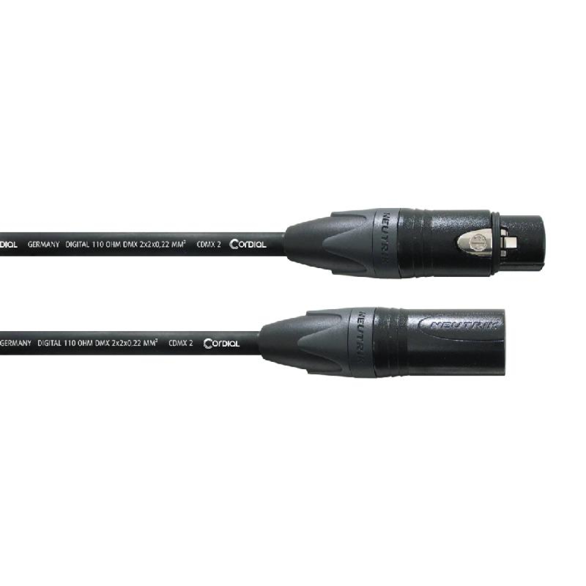 Кабель DMX Cordial CDX 2-2, бухта, 100м