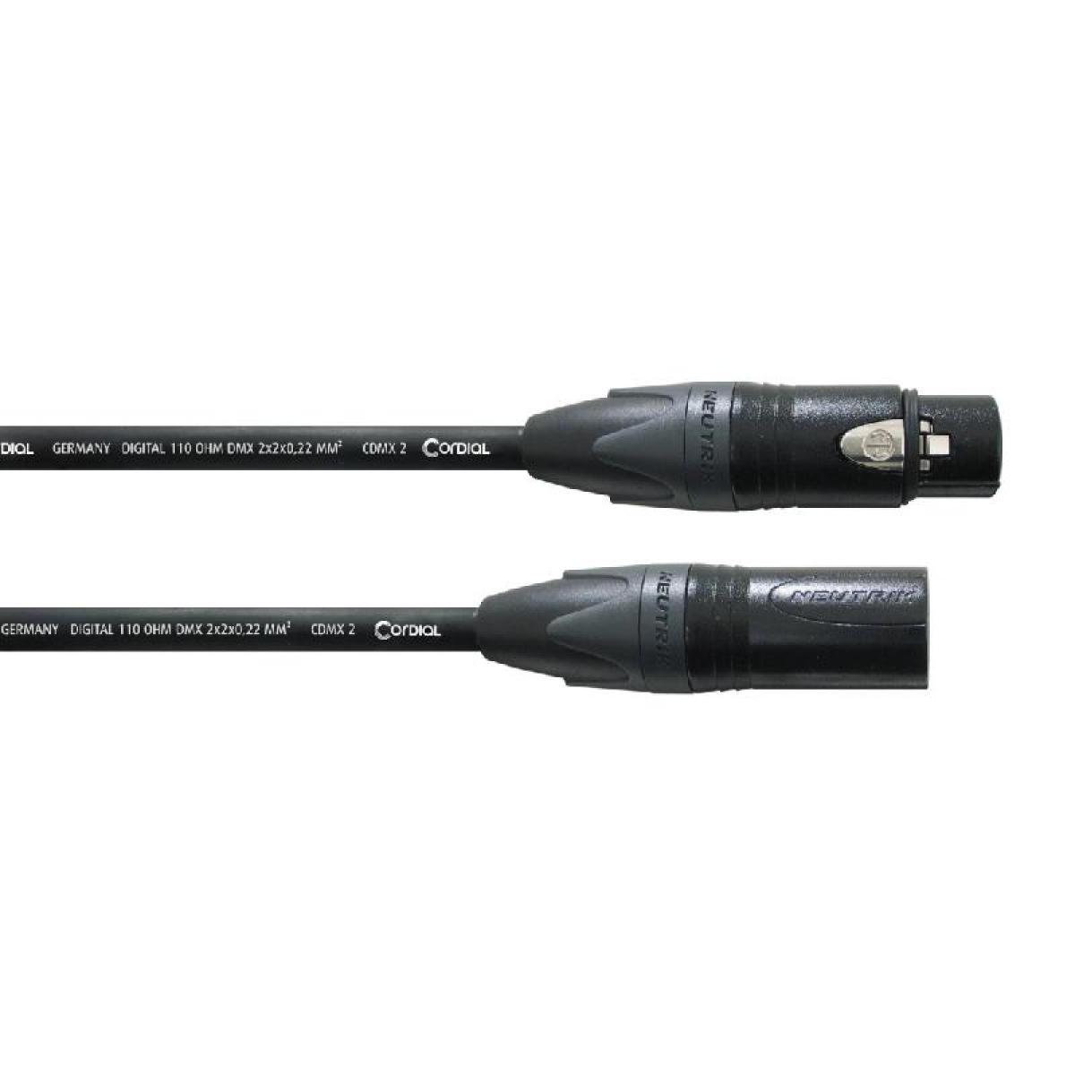 Кабель DMX Cordial CDX 5-2, бухта, 100м
