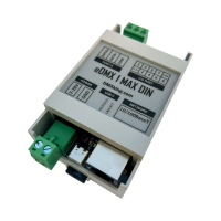 Перетворювач сигналу DMXKing eDMX1 MAX DIN 3pin