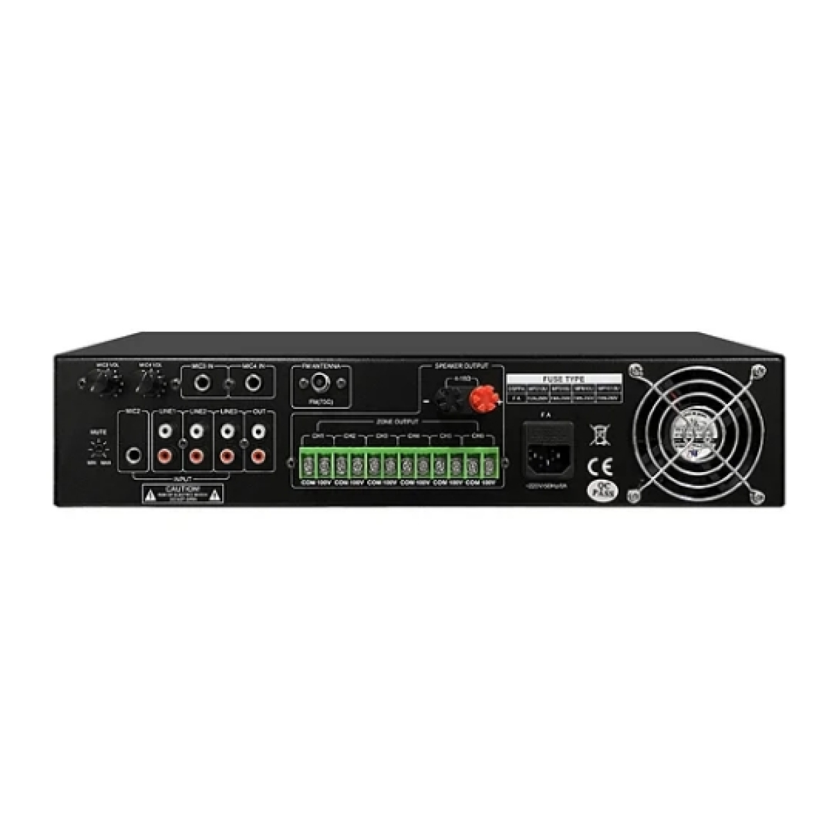 Трансляційний підсилювач потужності DSPPA MP610U