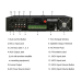 Трансляционный усилитель мощности DSPPA MP1010U