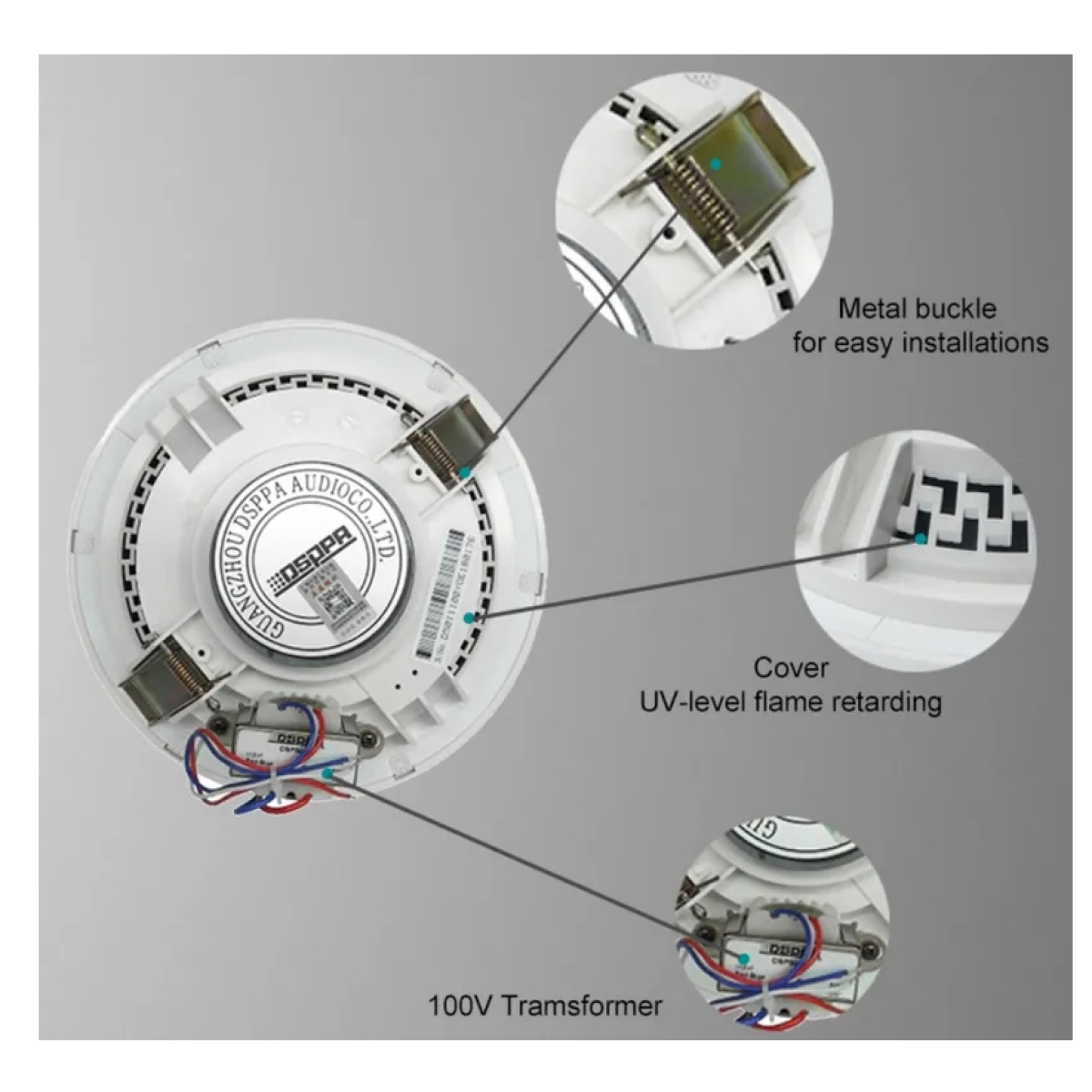 Стельовий динамік DSPPA DSP5211, 10Вт
