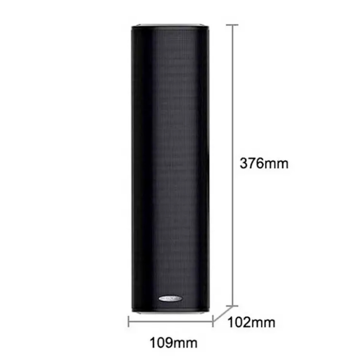 Громкоговоритель колонного типа DSPPA DSP255IIB, 30Вт, черный IP65