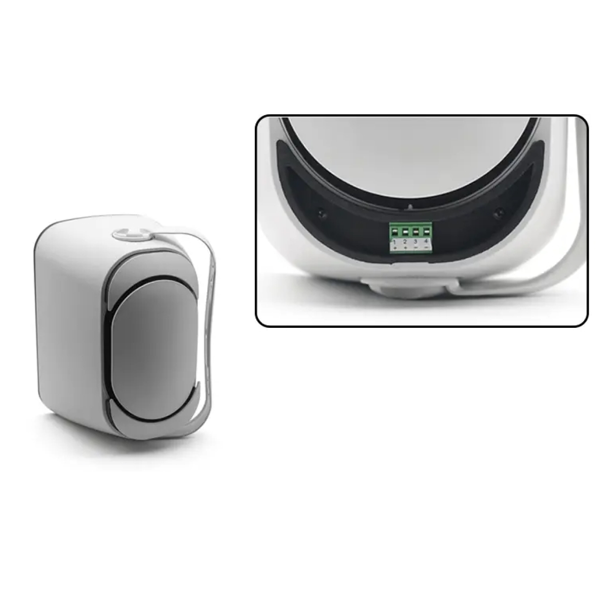Настінний динамік DSPPA DSP5040W, 40Вт, білий IP65
