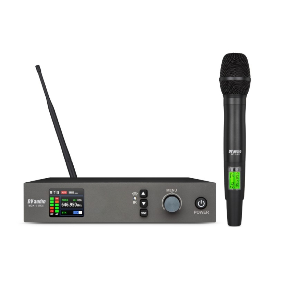 Радіосистема з одним ручним мікрофоном DV Audio MGX-14H MKII