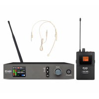 Радиосистема с одним поясными передатчикам и гарнитурой DV Audio MGX-14B MKII