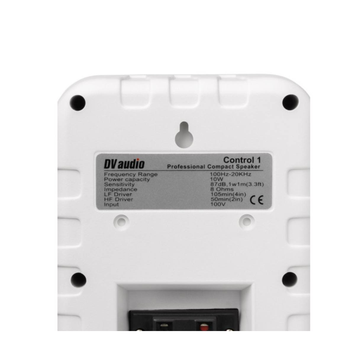 DV audio Control 1 White