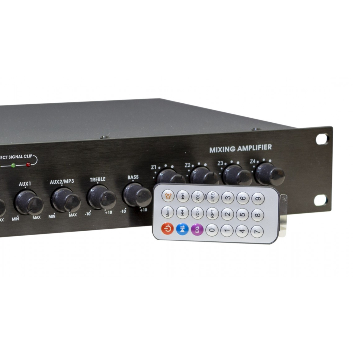 Трансляційний мікшер-підсилювач з USB DV audio LA-80.4P