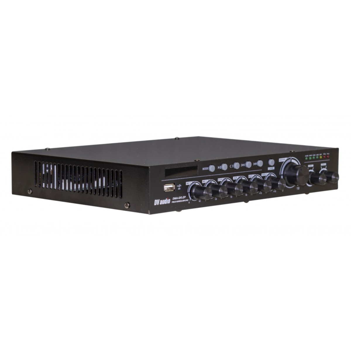 Трансляционный микшер-усилитель 120W DV Audio DMA-120.2P