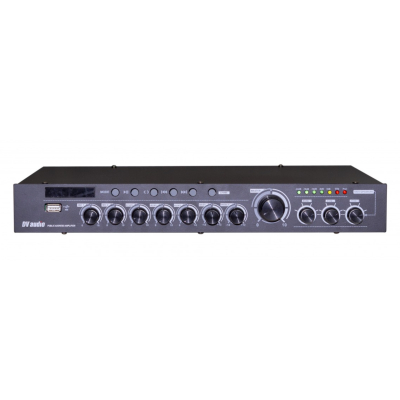 Трансляційний мікшер-підсилювач 240W DV Audio DMA-240.3P