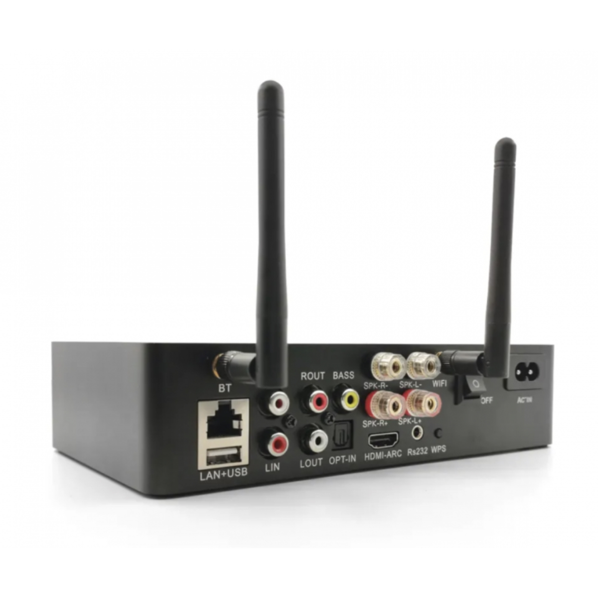 Музичний стример DV audio WMP-260 PRO мережевий Wi-Fi плеєр з підсилювачем