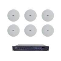 Комплект звуку DV audio LA1206CMG8W для приміщення до 80м.кв.