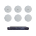 Комплект звука DV audio LA1206CMG8W для помещения до 80м.кв