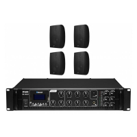 Комплект звуку DV audio MA1804PB6B для приміщення до 160 м.кв