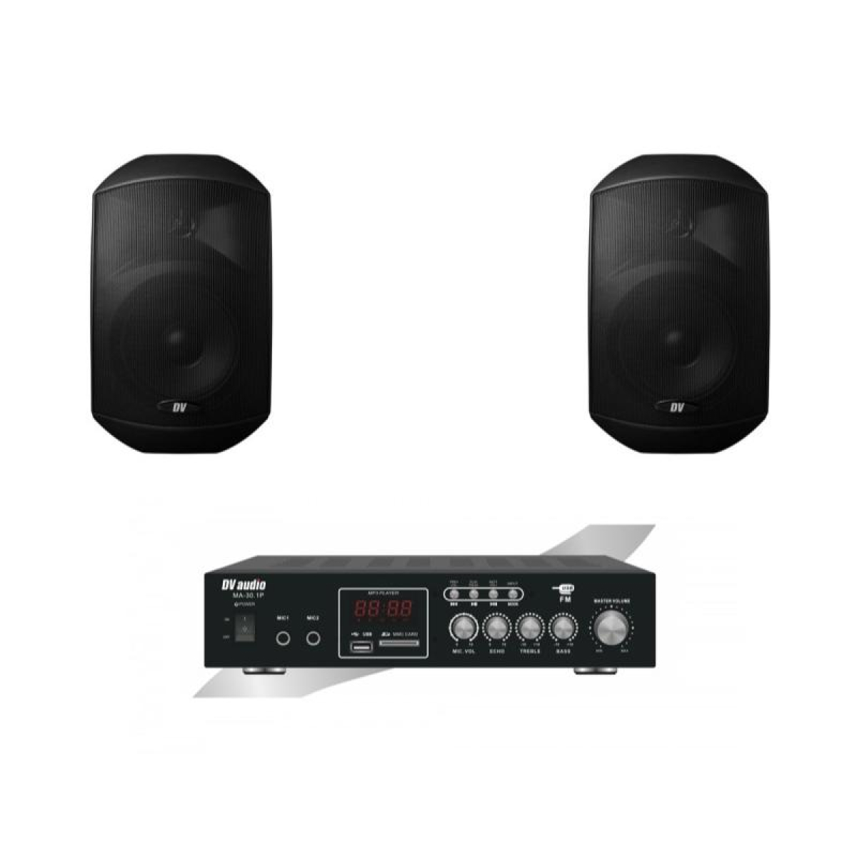 Комплект звука DV audio MA302MS5B для помещения до 40м.кв