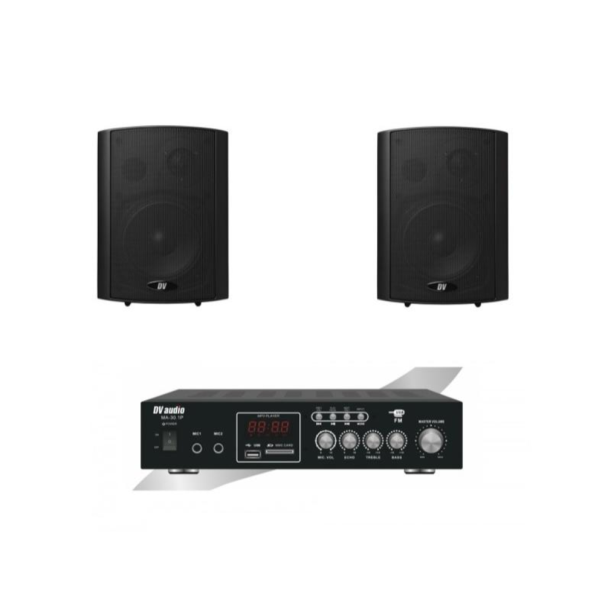 Комплект звуку DV audio MA302PB5B для приміщення до 40м.кв.