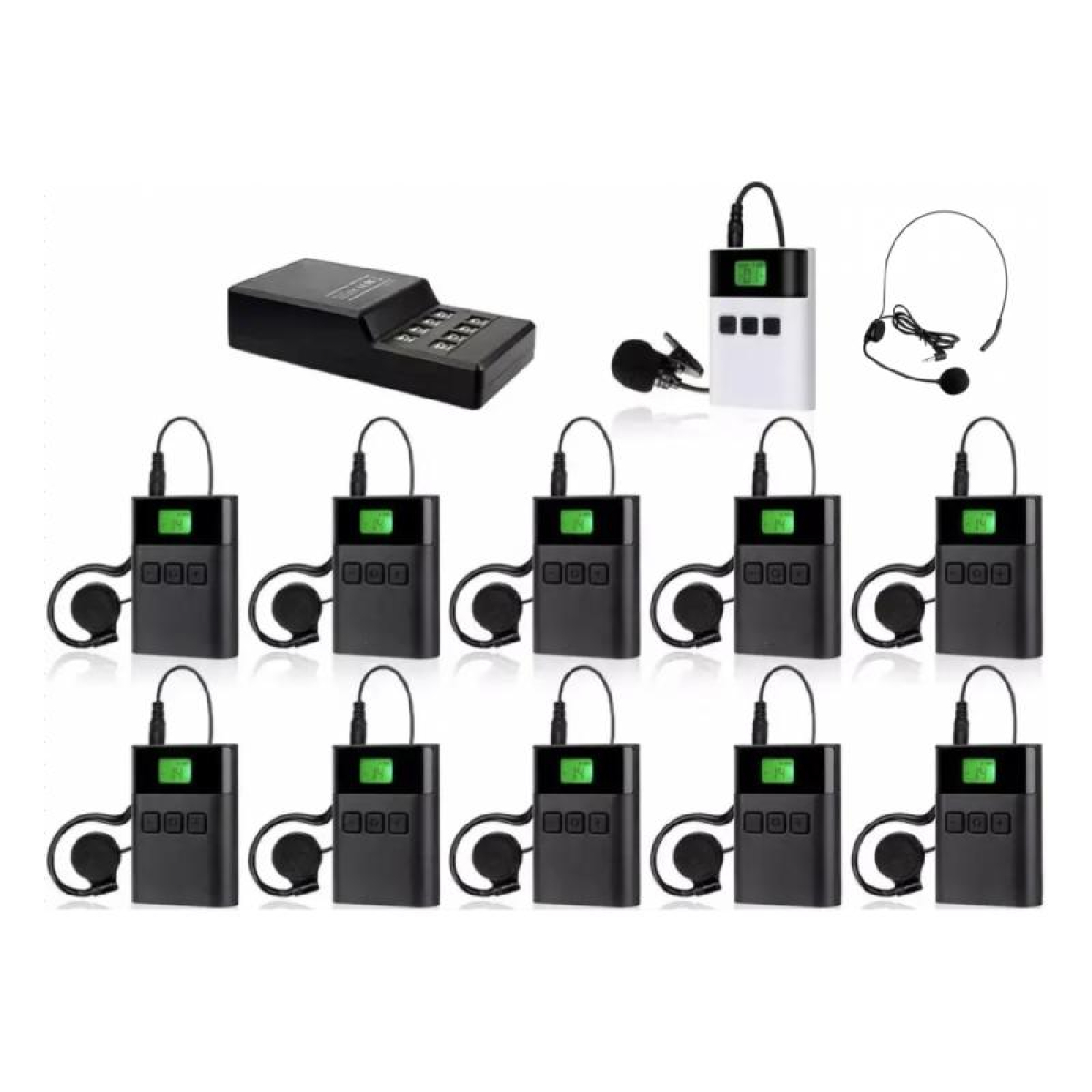 Бездротова система тур-гід DV audio TGD-KIT1T10R комплект