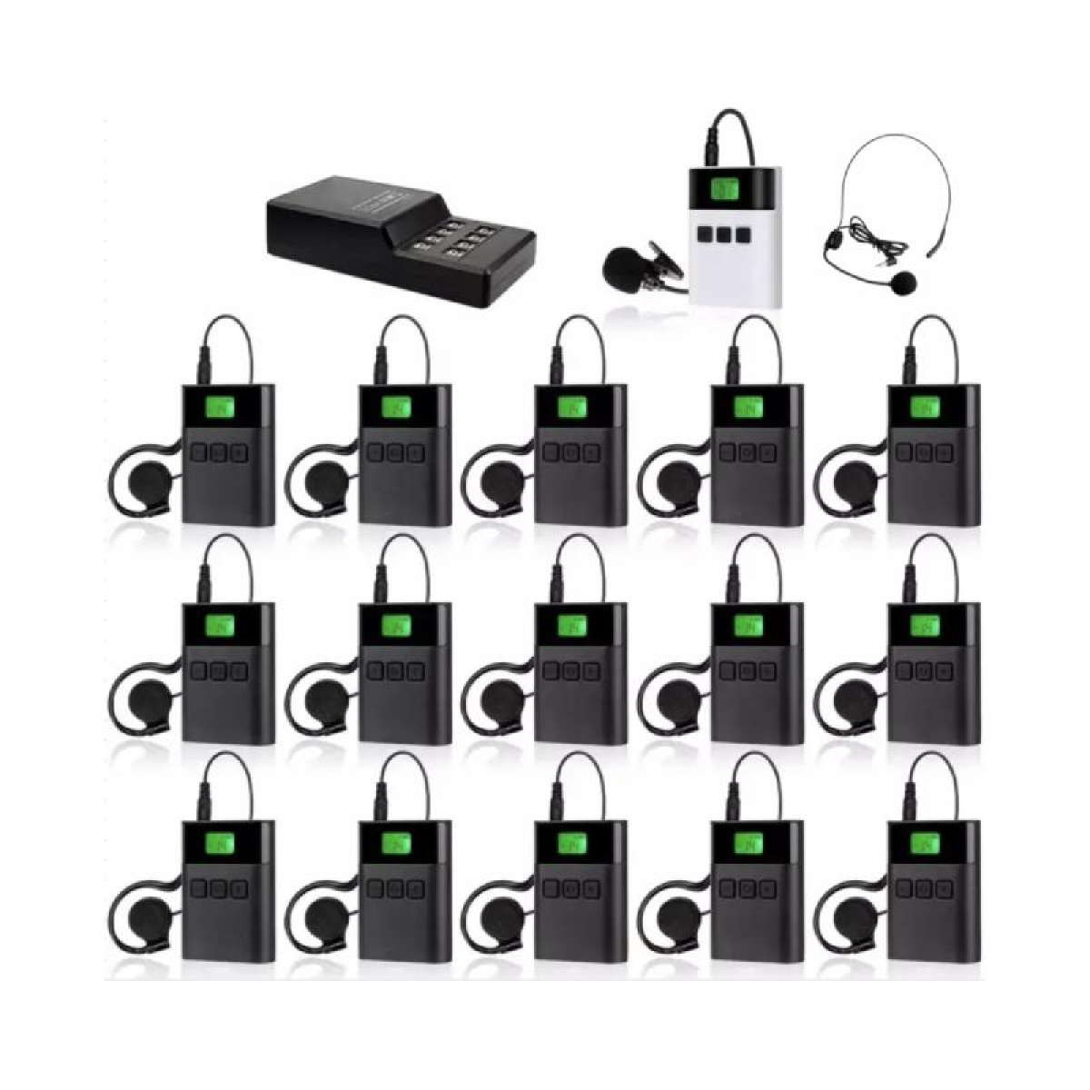 Беспроводная система тур-гид DV audio TGD-KIT1T15R комплект