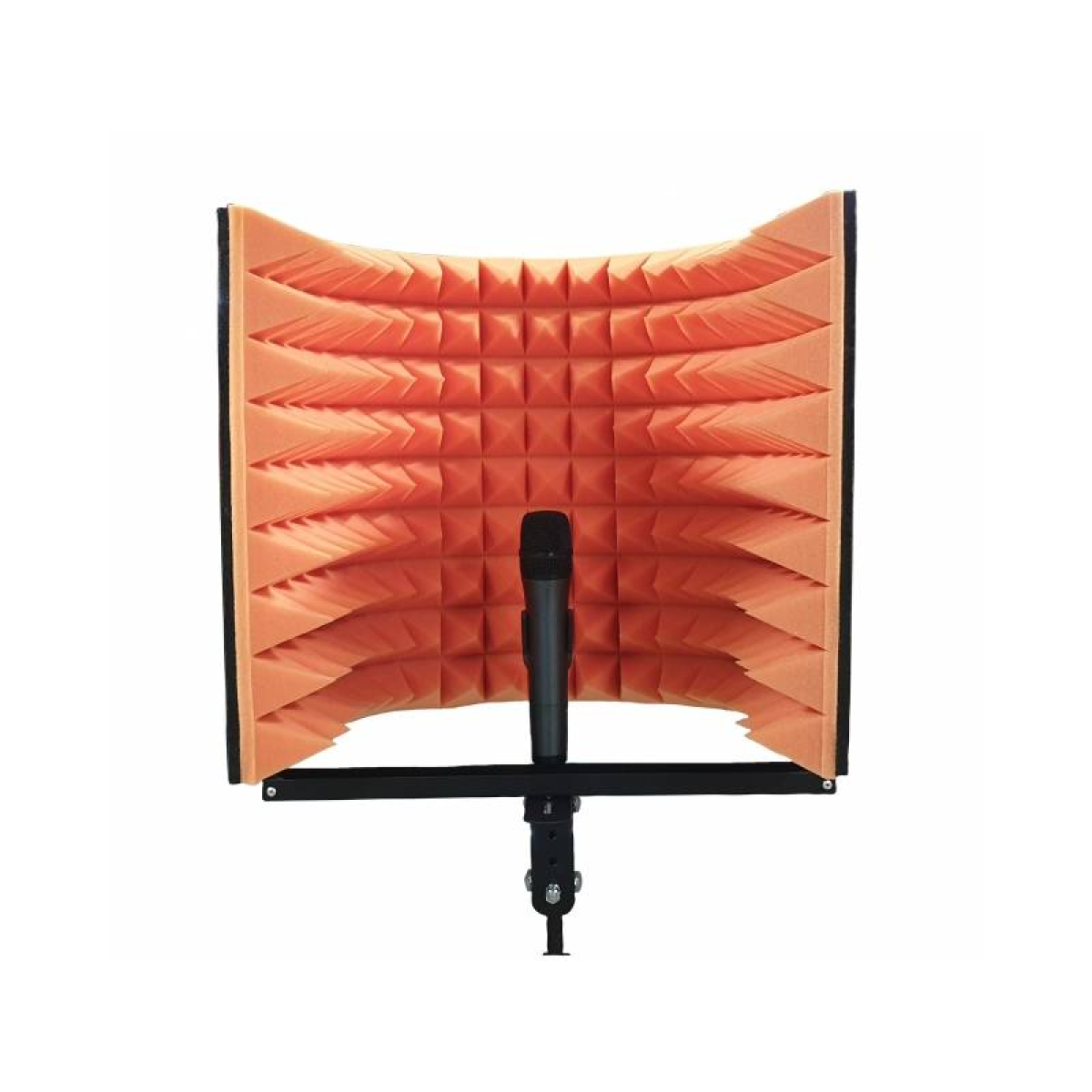 Акустичний екран для мікрофона Ecosound L 50х50 см, помаранчевий