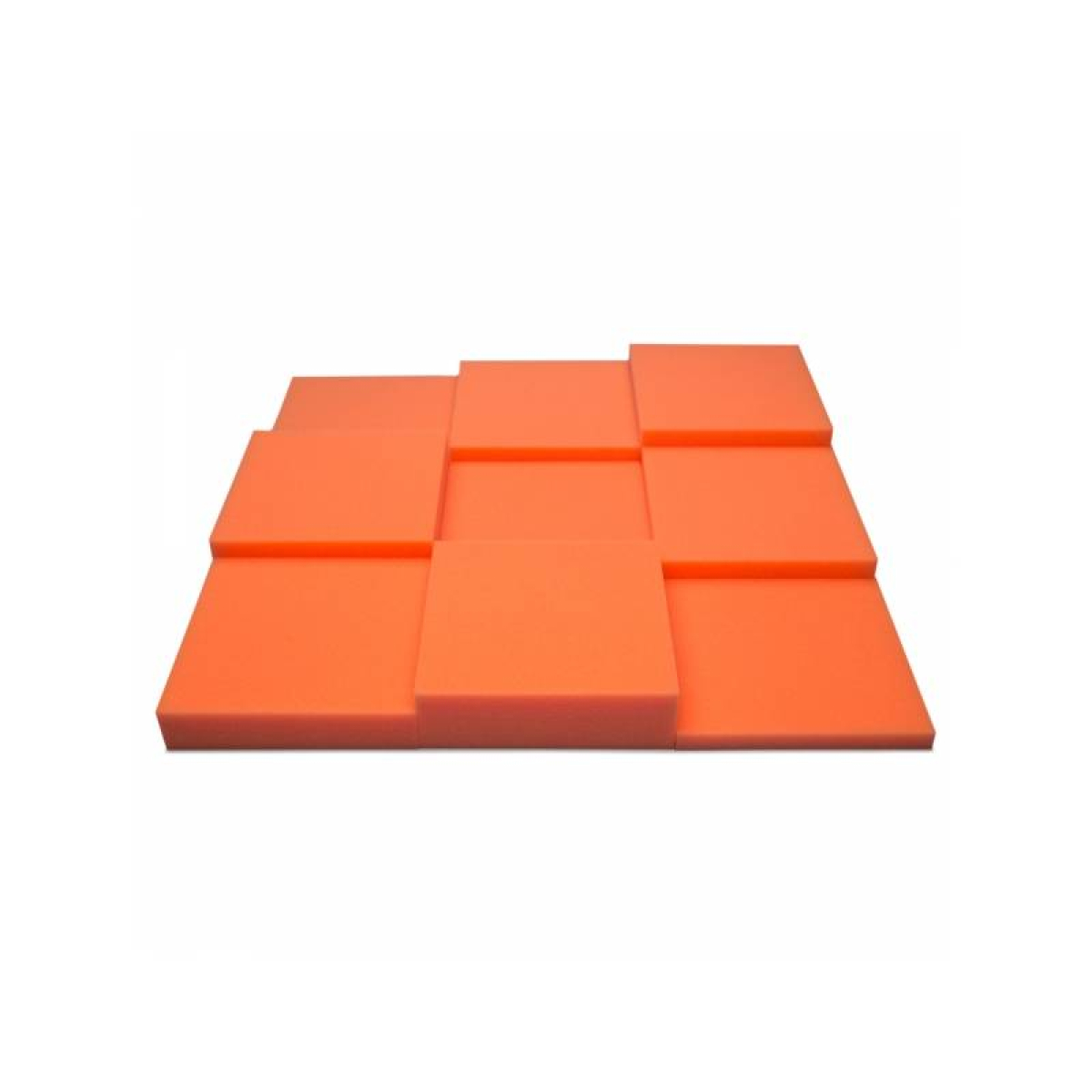 Панель з акустичного поролону Ecosound Pattern Orange 60мм, 60х60см, помаранчевий