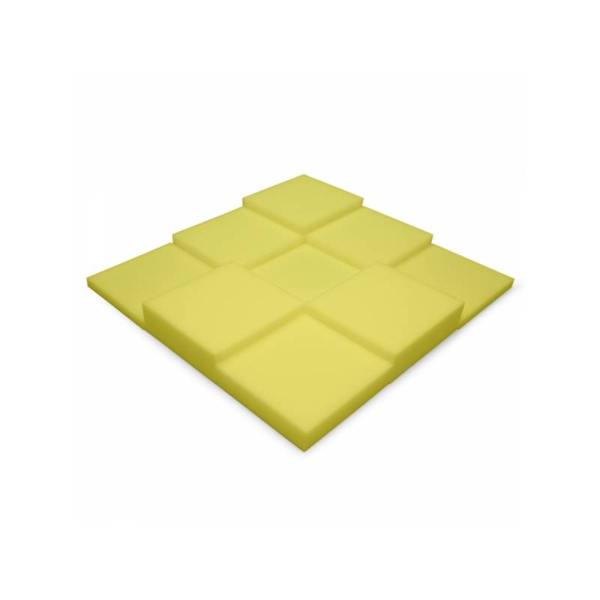 Панель из акустического поролона Ecosound Pattern Yellow 60мм, 60х60см, желтый