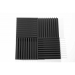 Панель из акустического поролона Ecosound COMB 50мм, 50х50см, черный графит