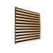 Акустична панель Ecosound Comb Wood Sonoma 100x100см 50мм, світлий дуб