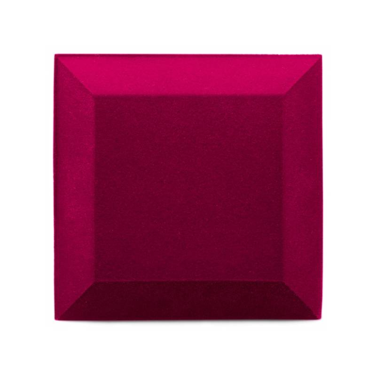 Бархатная акустическая панель из акустического поролона Ecosound Velvet Pink 25х25см 50мм, розовый
