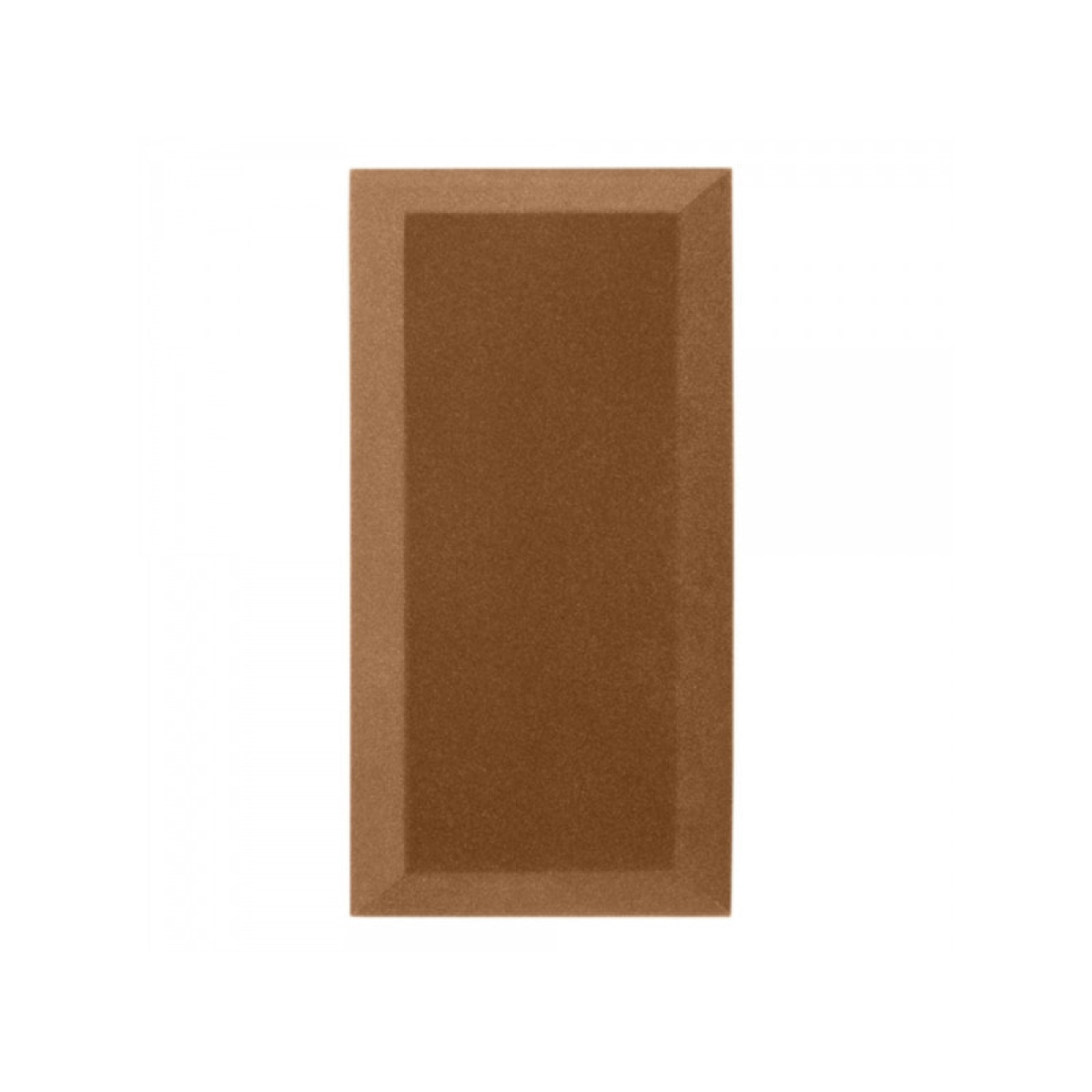 Оксамитова акустична панель з акустичного поролону Ecosound Velvet Brown 50х25см 50мм, коричневий