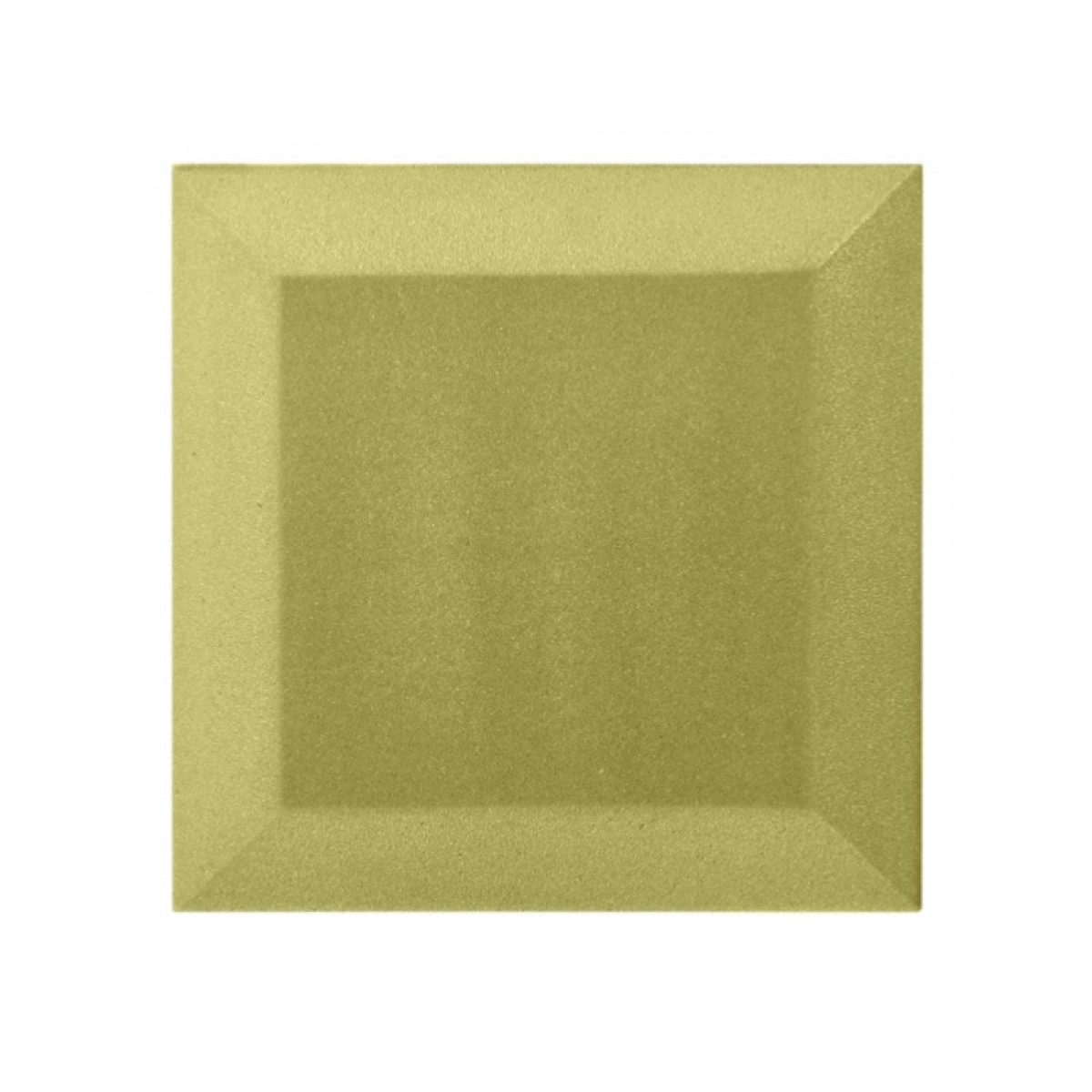 Бархатная акустическая панель из акустического поролона Ecosound Velvet Light Green 25х25см 50мм, зеленый