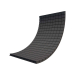 Панель з акустичного поролону Ecosound Tetras Black 100x100см, 50мм, чорний графіт