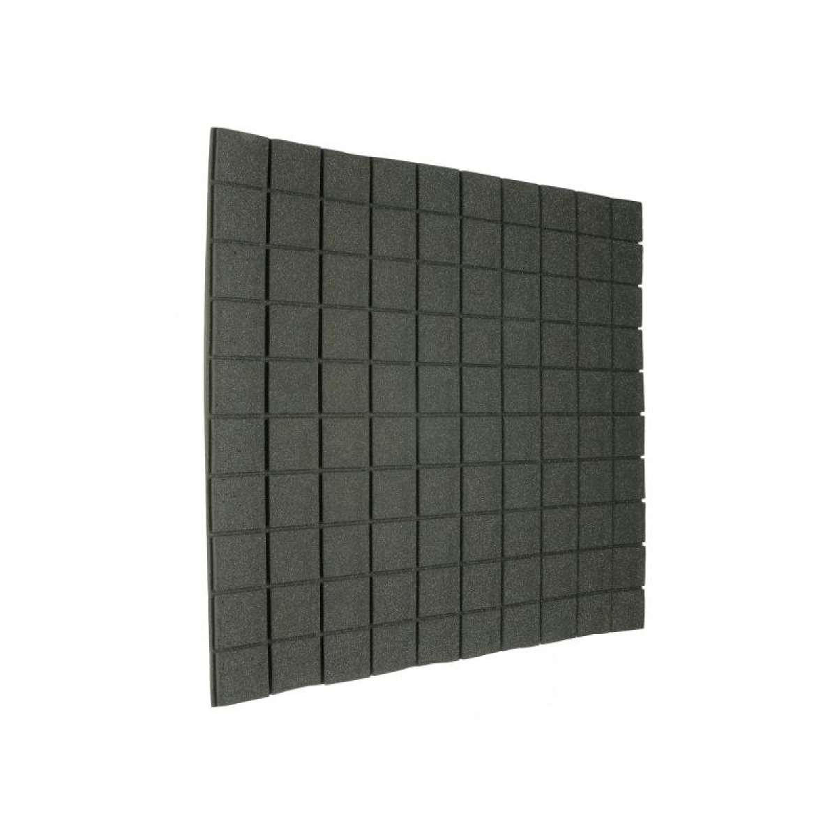 Панель з негорючого акустичного поролону Ecosound Tetras Black 1х1м, 30 мм, чорний графіт