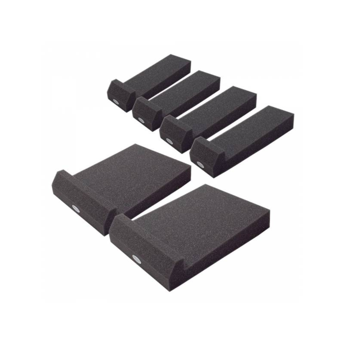 Підставки під акустичні монітори Ecosound Acoustic Stand (4 шт) 70 мм, 30х10 см, чорний графіт