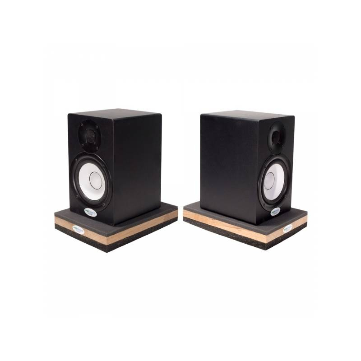 Підставки під акустичні монітори або сабвуффер Ecosound Acoustic Stand Pro. 53 мм, 30х20 см, чорний графіт