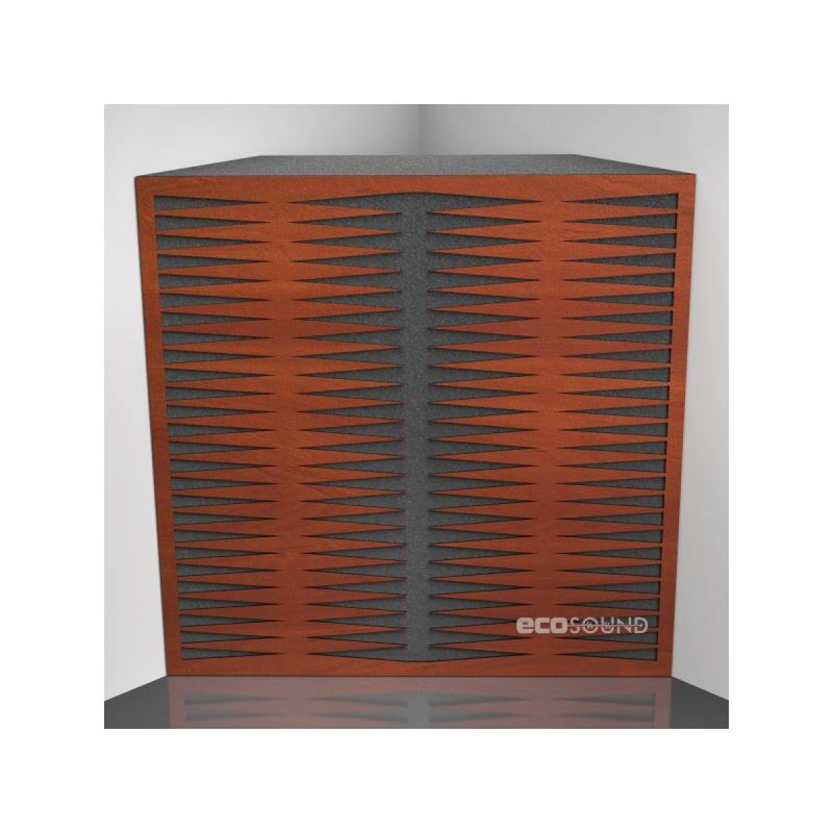 Бас пастка Ecosound Backgammon Apple-Locarno 50 х 50 см 100 мм, коричнева