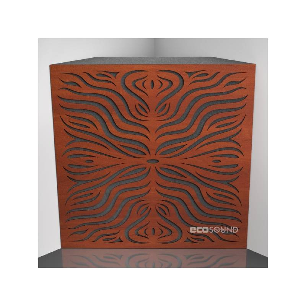 Бас пастка Ecosound Chimera F Apple-Locarno 50 х 50 см 100 мм, коричнева
