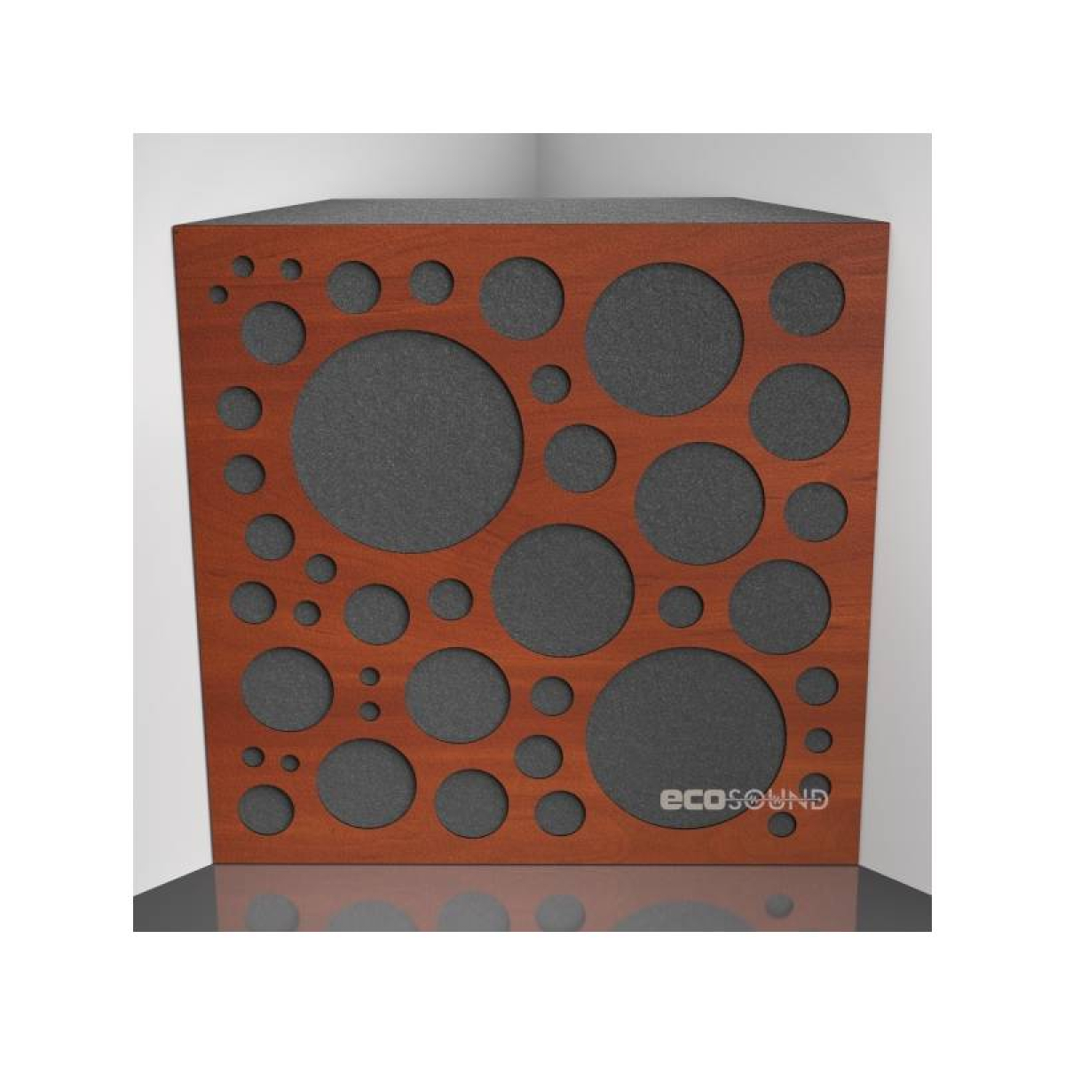 Бас пастка Ecosound EcoBubble Apple-Locarno 50 х 50 см 100 мм, коричнева