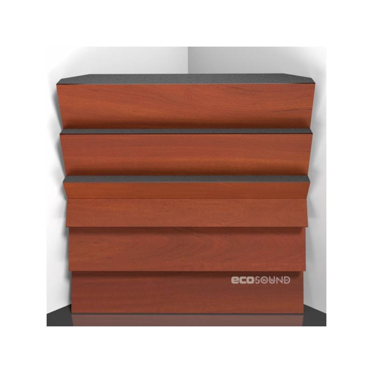 Бас пастка Ecosound Pindiff Crater Apple-Locarno 50 х 50 см 100 мм, коричнева